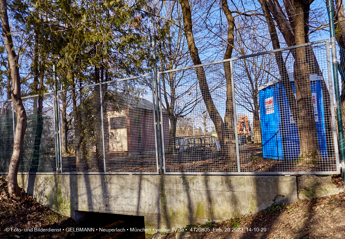 20.20.2023 - der 'verschwundene' Hachinger Bach in Berg am Laim